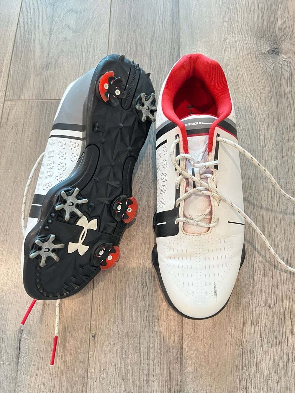 Under Armour Jordan Spieth One Youth Golf Shoes Size 4Y